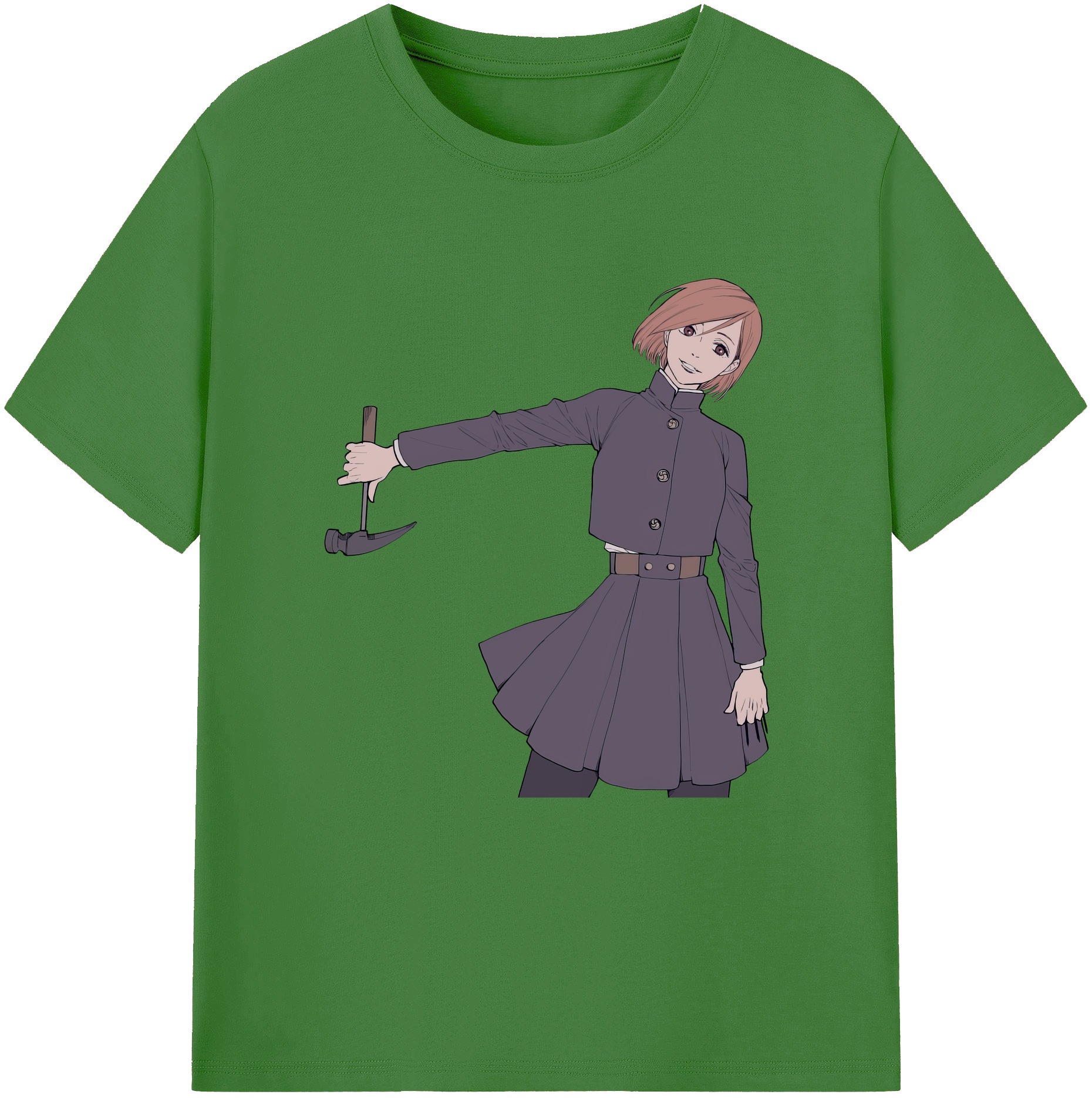 （画像用） 呪術廻戦 Jujutsu Kaisen レディースカジュアルプリントTシャツ（綿100％）